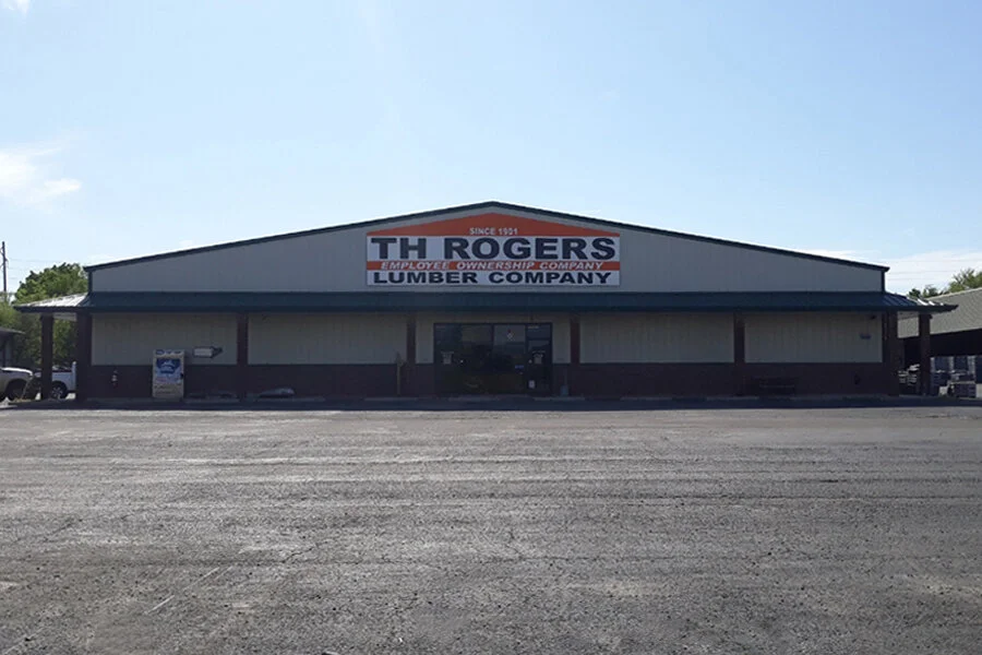 TH Rogers Lumber Company in Wewoka, Oklahoma