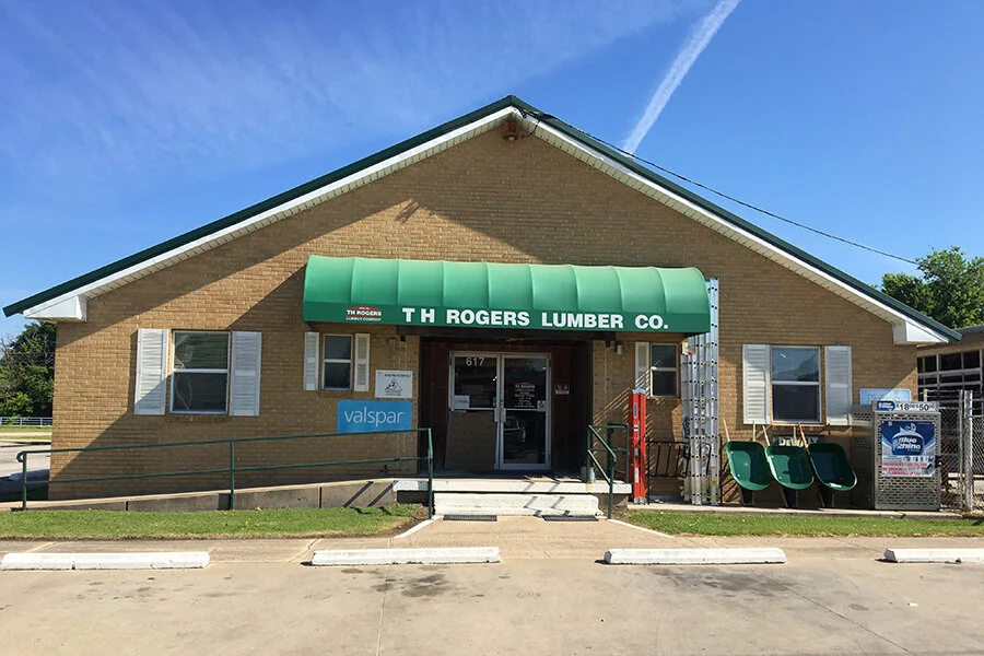 TH Rogers Lumber Company in Nowata, Oklahoma