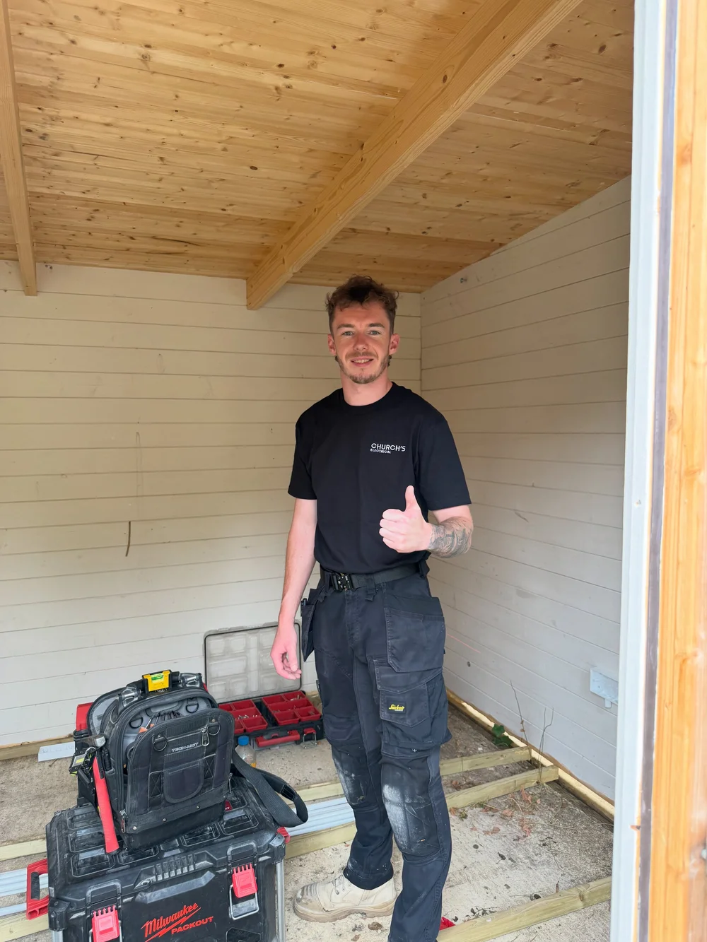 Owen Smith, Electrician at Church’s Electrical