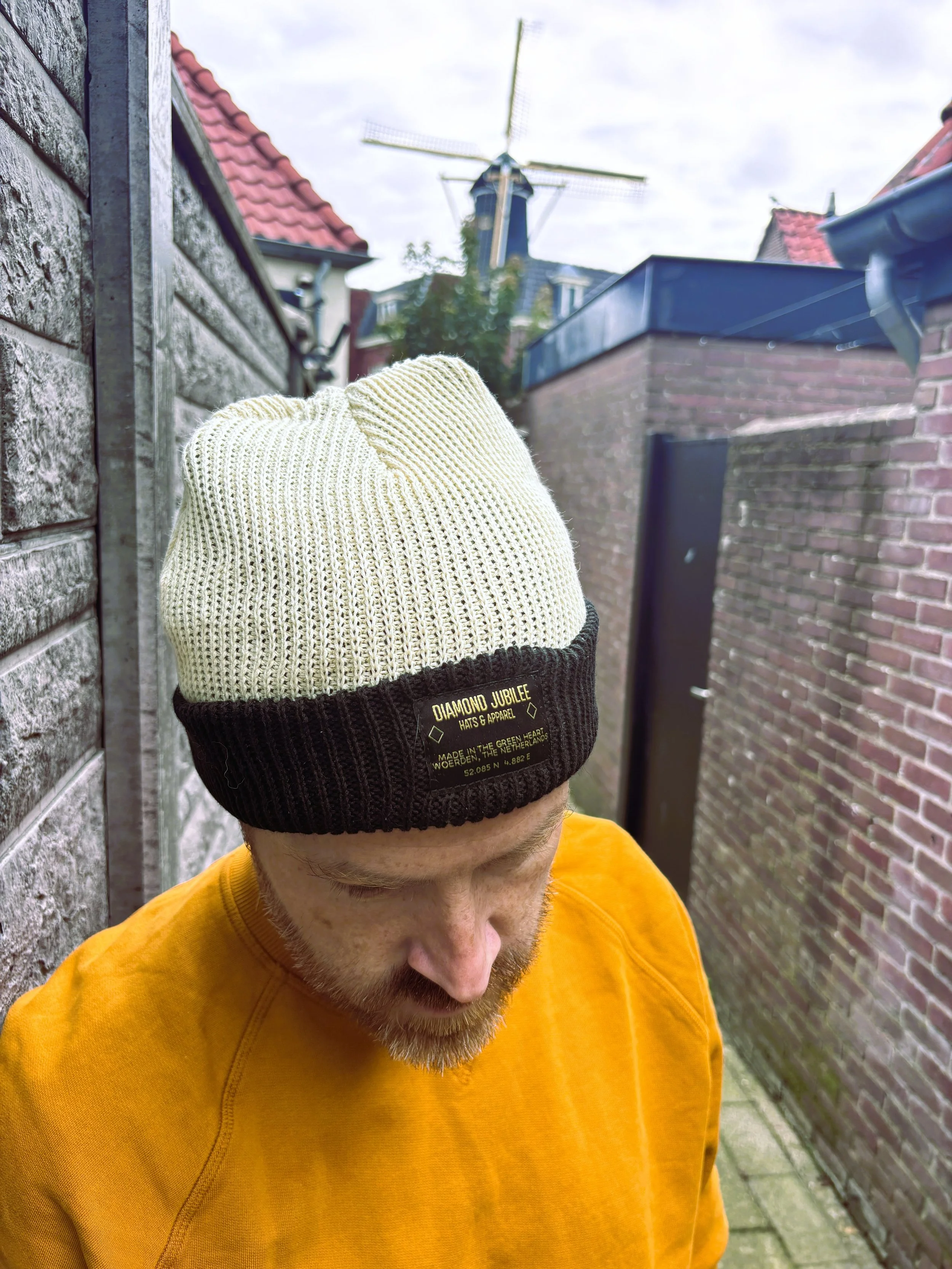 Coordinates Beanie (Cream/Black)