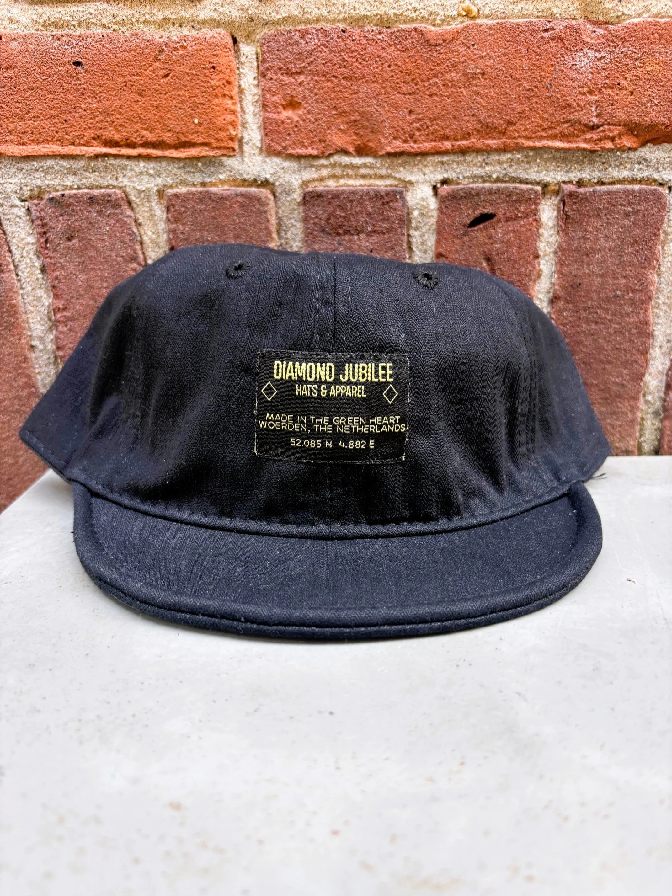 Short Brim Coordinates Cap (Black/Zwart)
