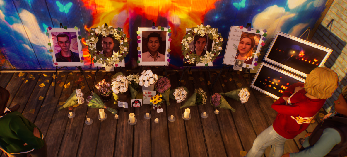 Variation of the Memorial wall