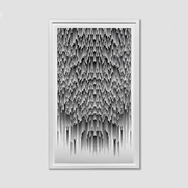 Cascade  | 57" x 34"
