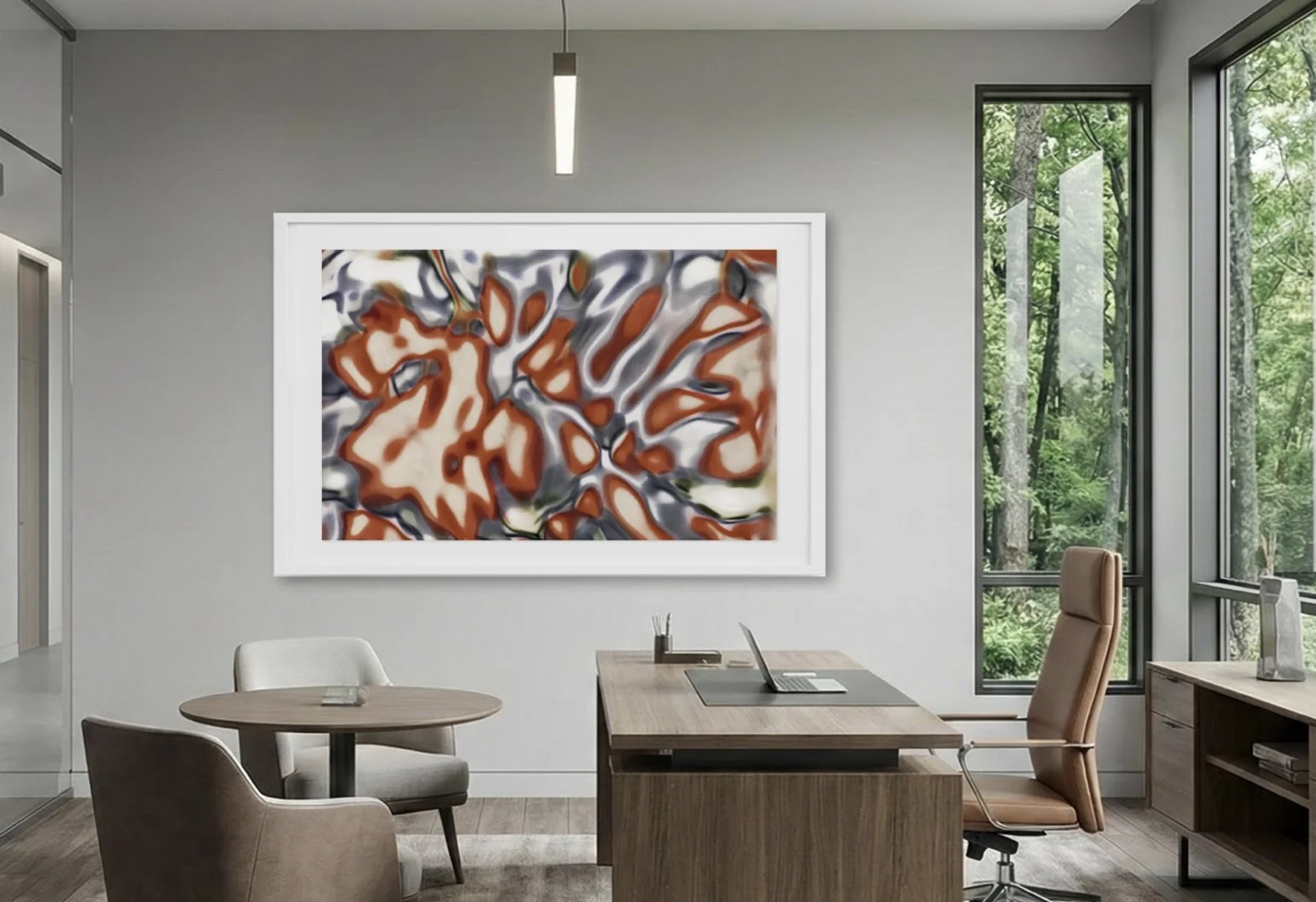 Vitreous Air II | 45" x 54"