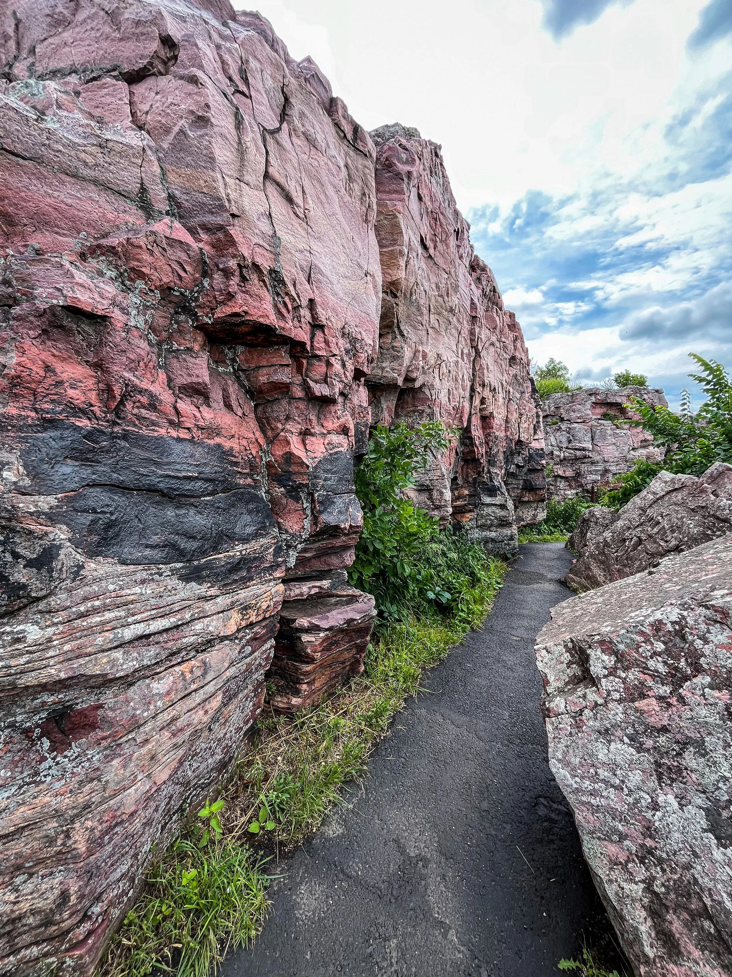 Pink Rock Formations, MN