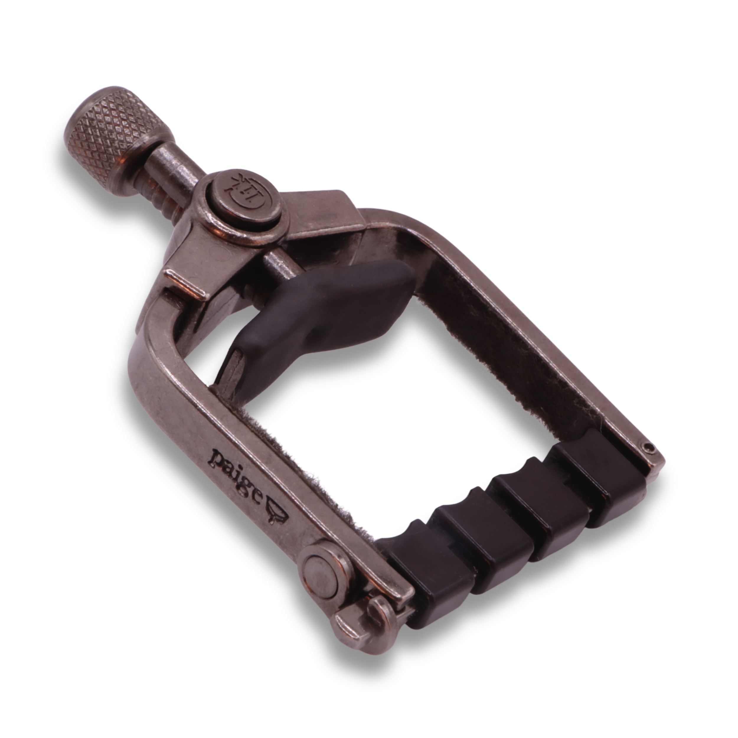 Clik™ ETI Banjo & Ukulele 4th Fret Capo - Smokey Black Nickel