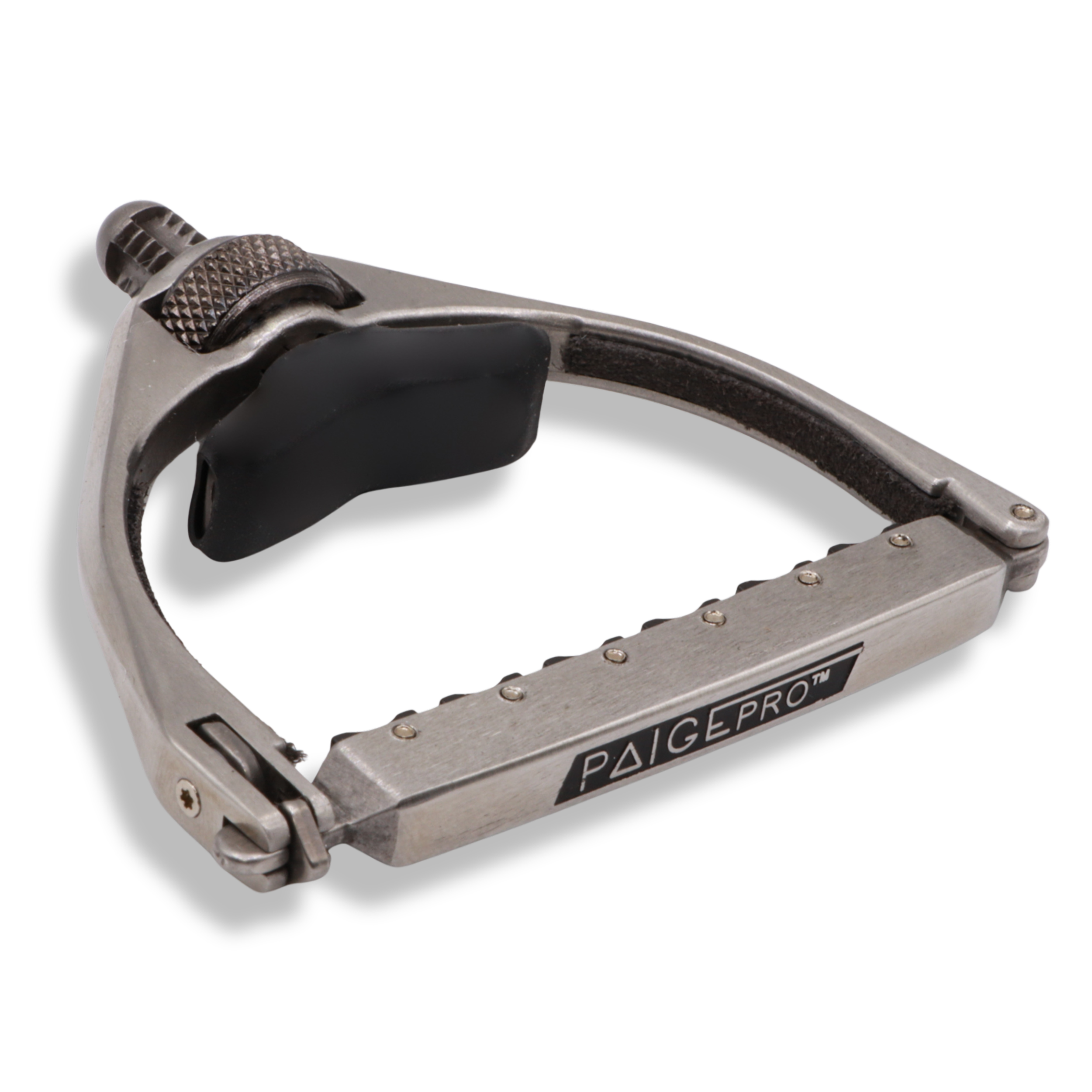 PaigePro™ 6-String Acoustic Guitar Capo - Nickel