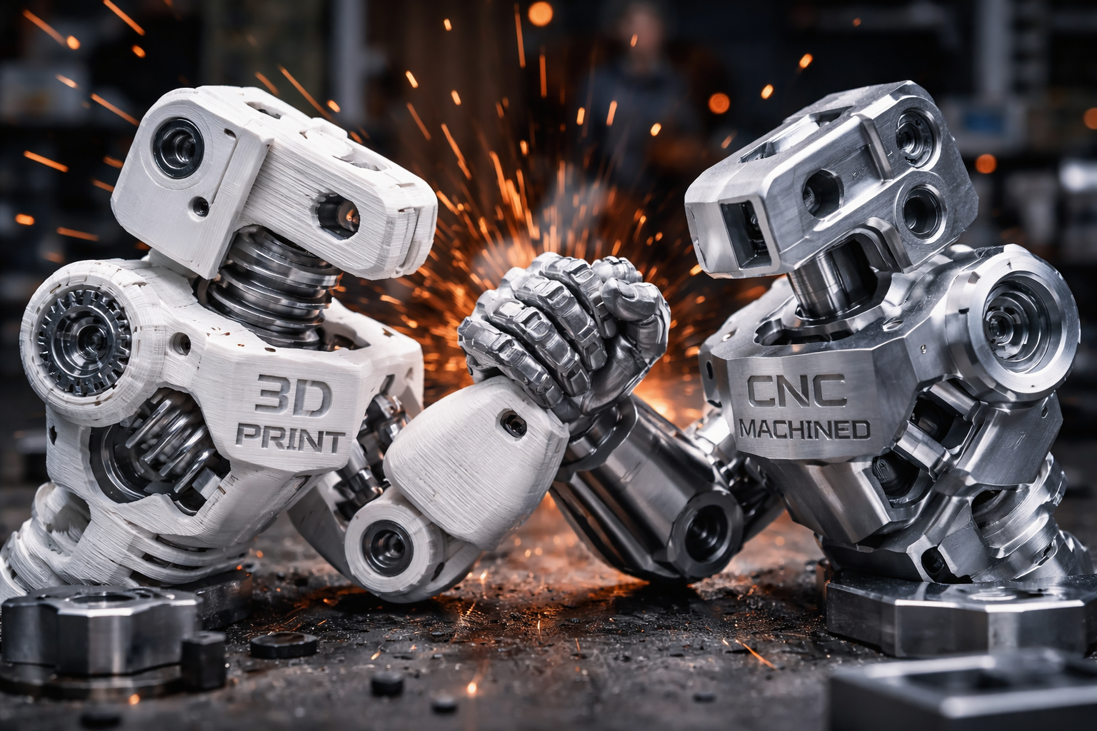 When to 3D Print vs CNC Machine: A Decision Framework for Engineers