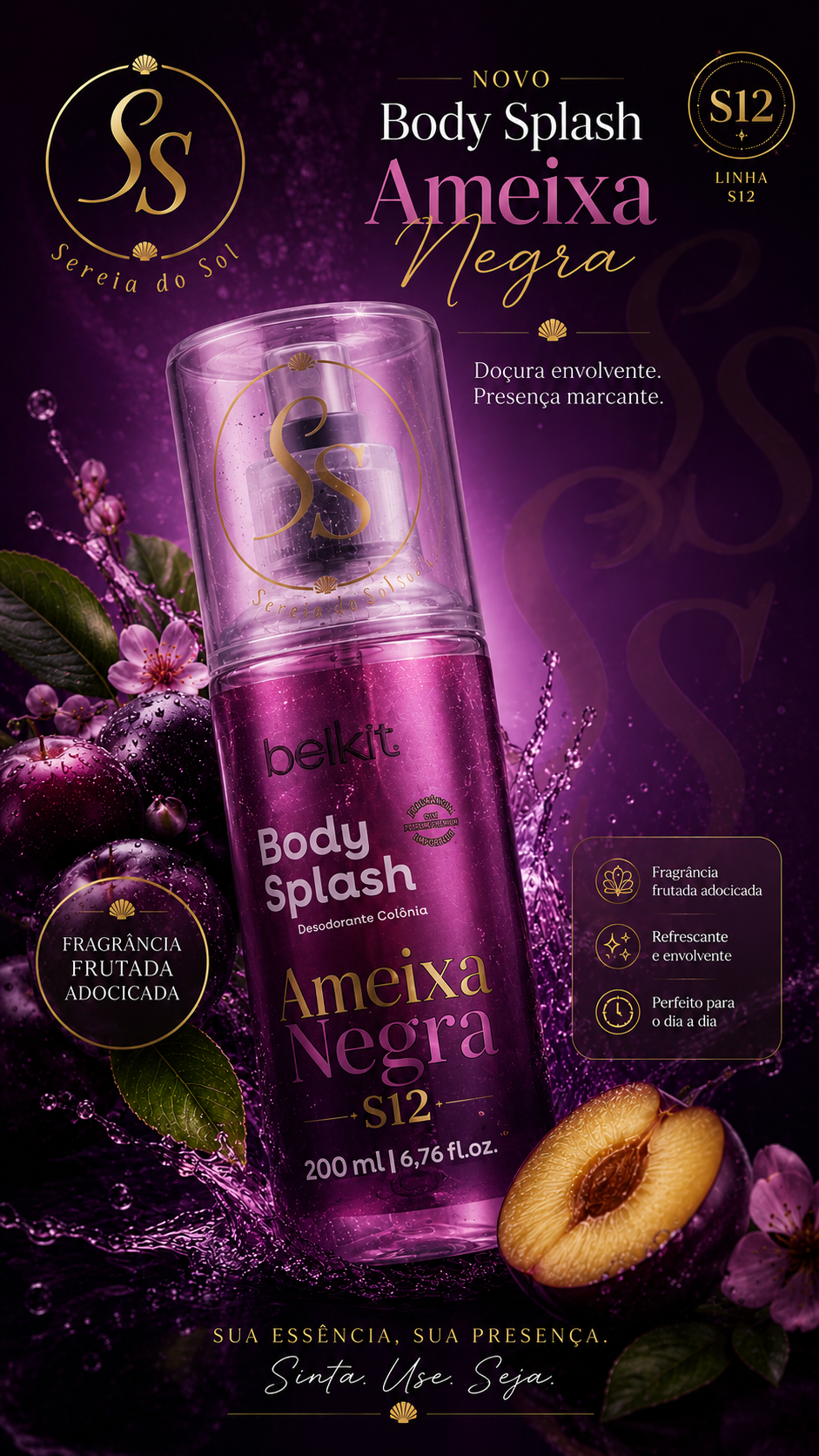 Body Splash S12 – Ameixa Negra
