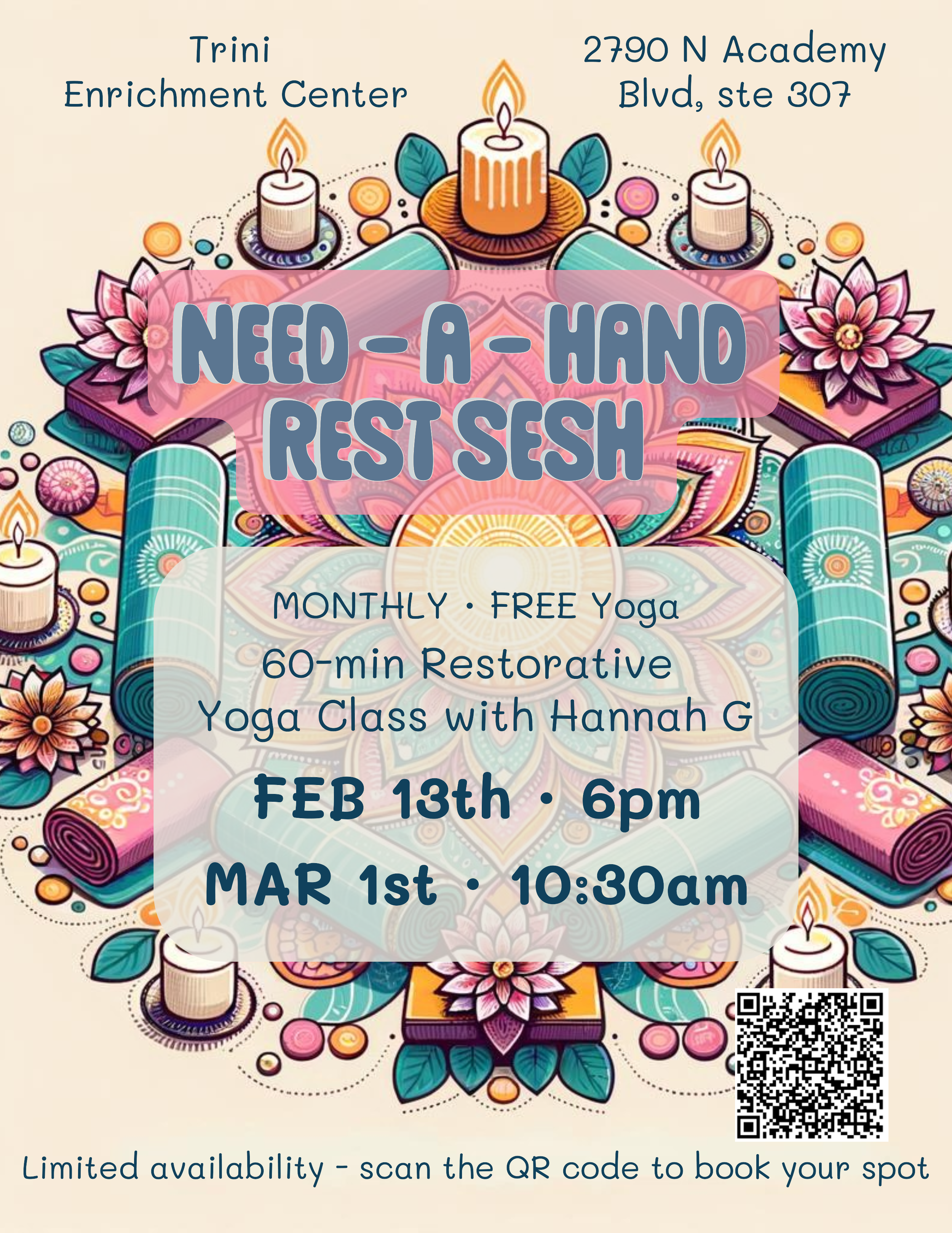 Need-a-Hand Rest Sesh