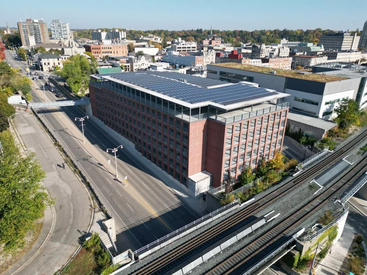 Market Parkade, Guelph, Ontario, Canada.