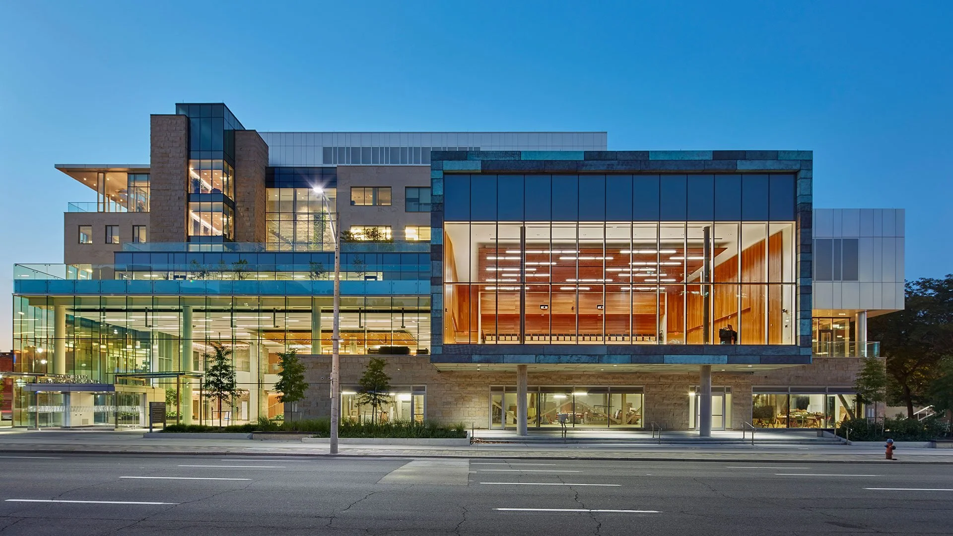 McMaster Health Sciences Building, Hamilton, Ontario, Canada.