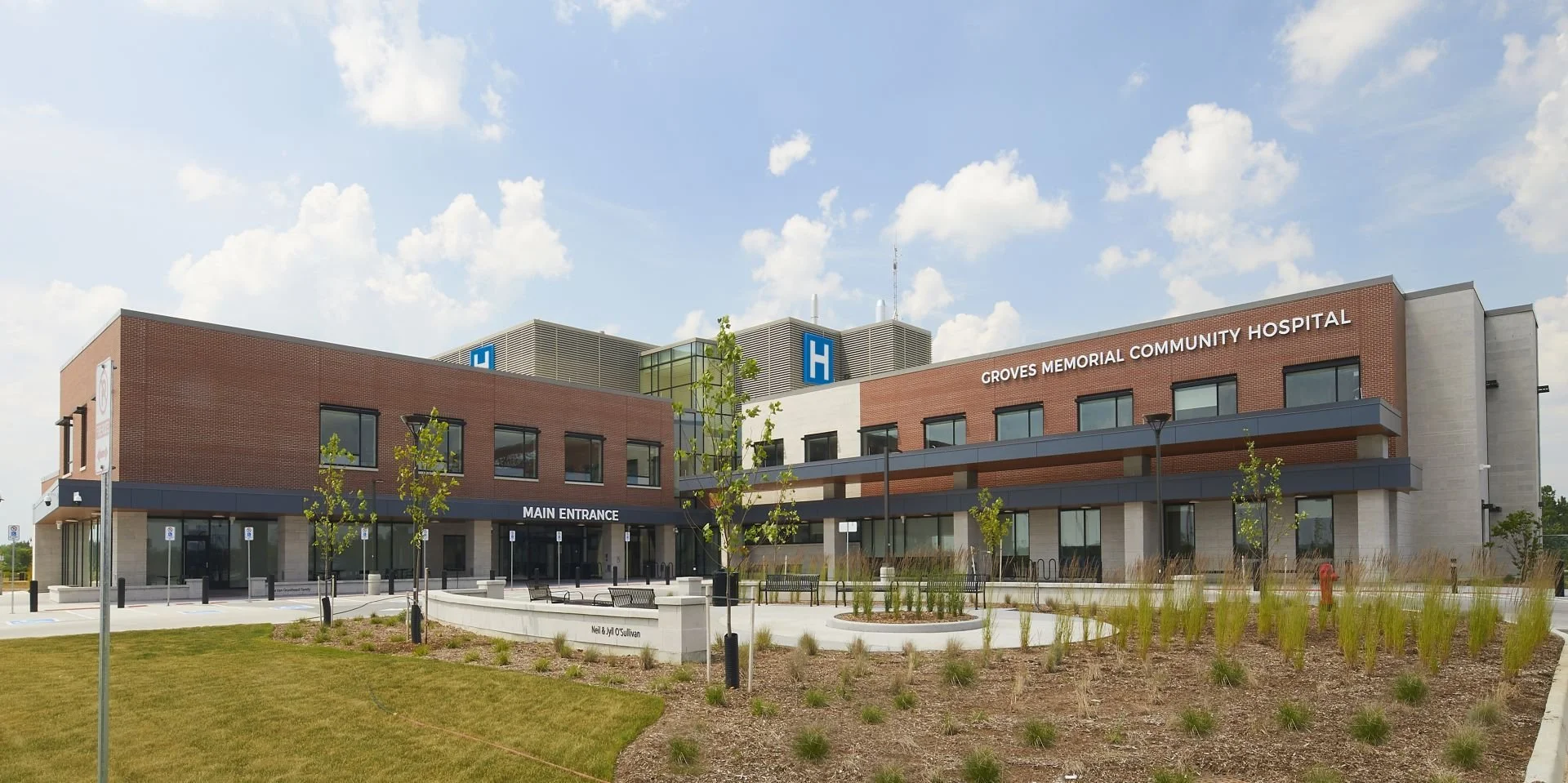Groves Memorial Hospital, Fergus, Ontario, Canada.