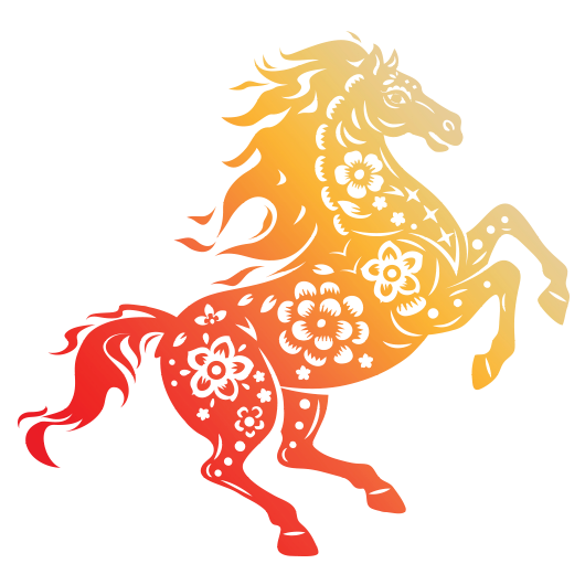 Colorful abstract design with shades of red, orange, and yellow blending together.