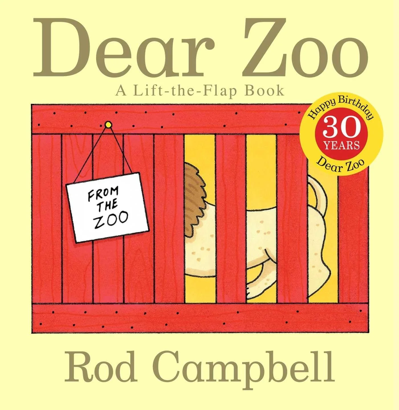 Image of Dear Zoo book available on Amazon