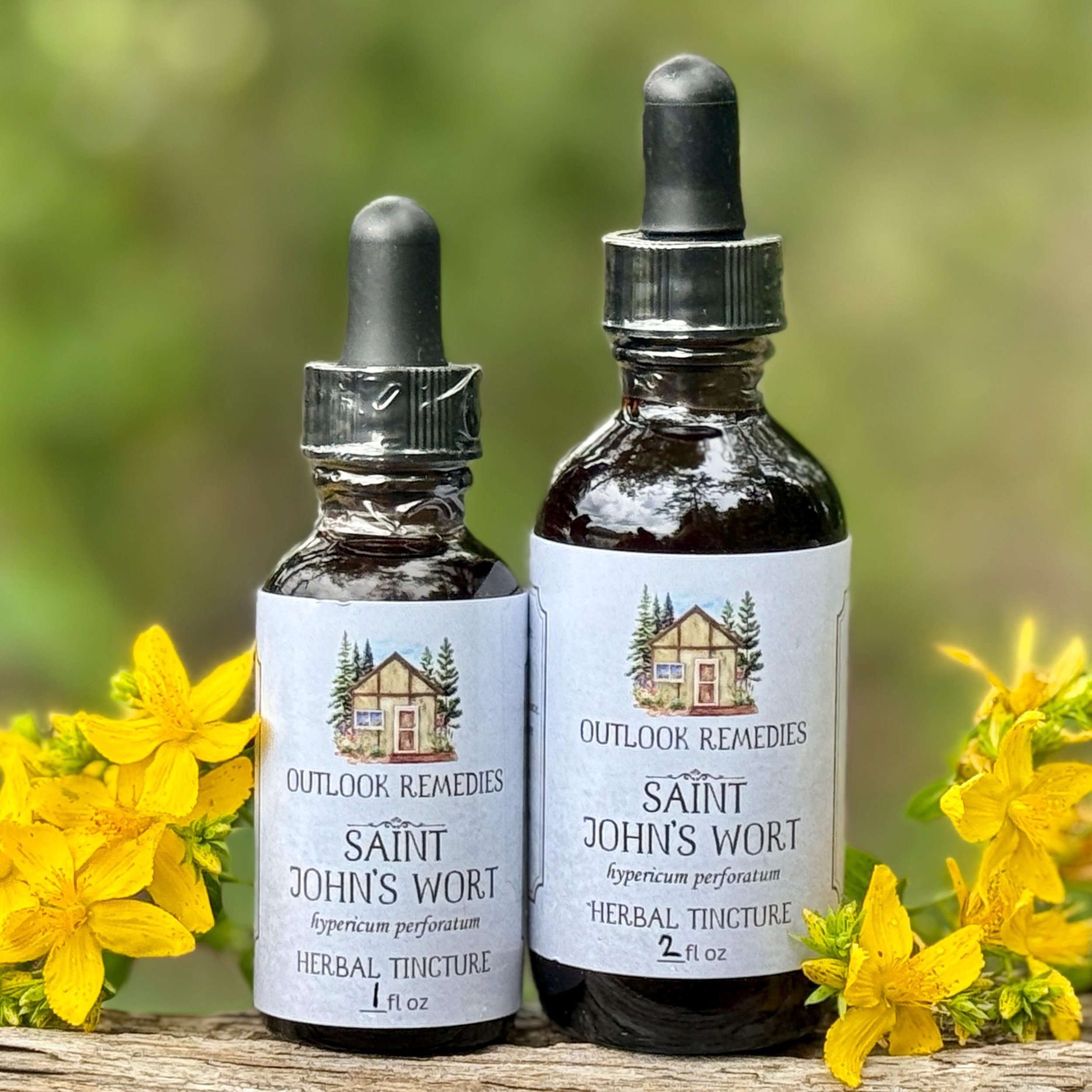 Wildcrafted Saint John's Wort Herbal Tincture