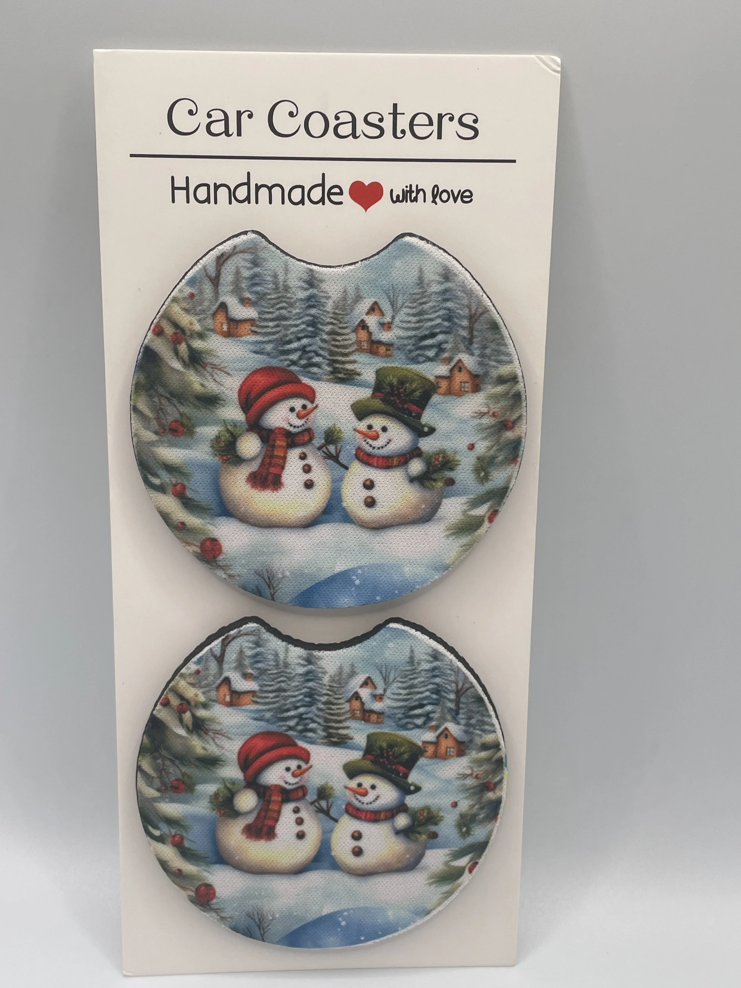 Snowman Christmas Scene