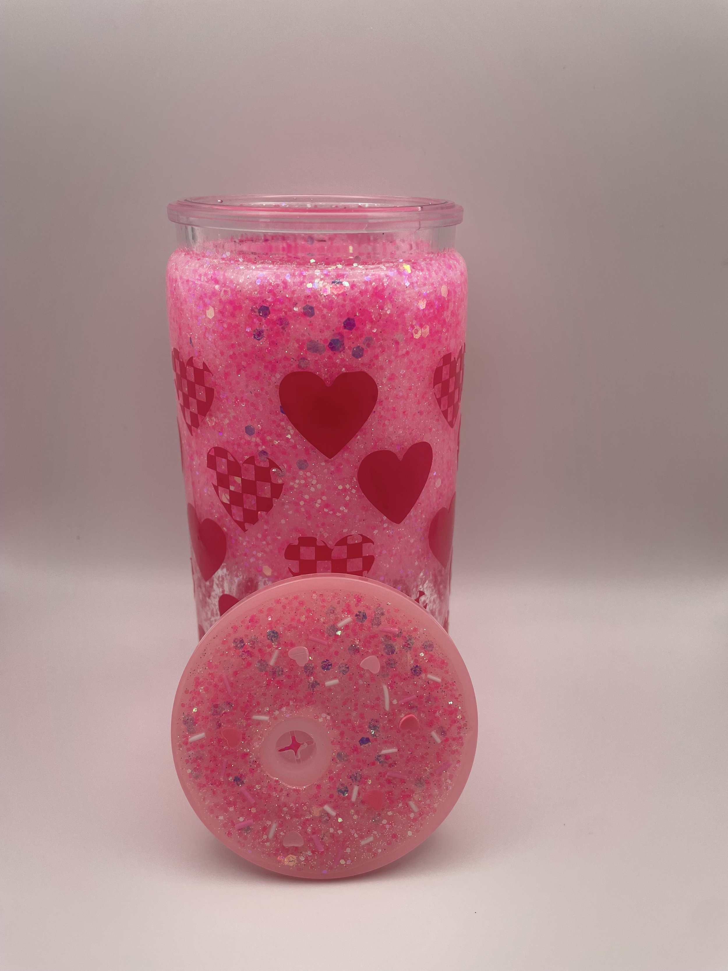 Heart Snow globe Libby Glass