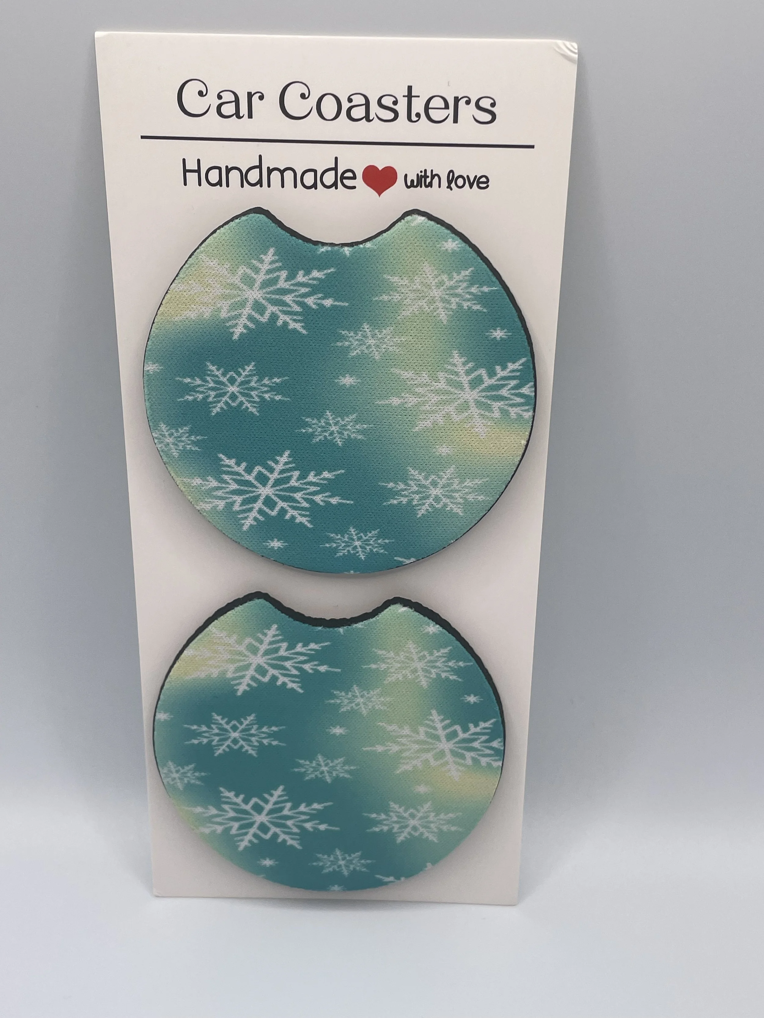 Blue With Snowflakes