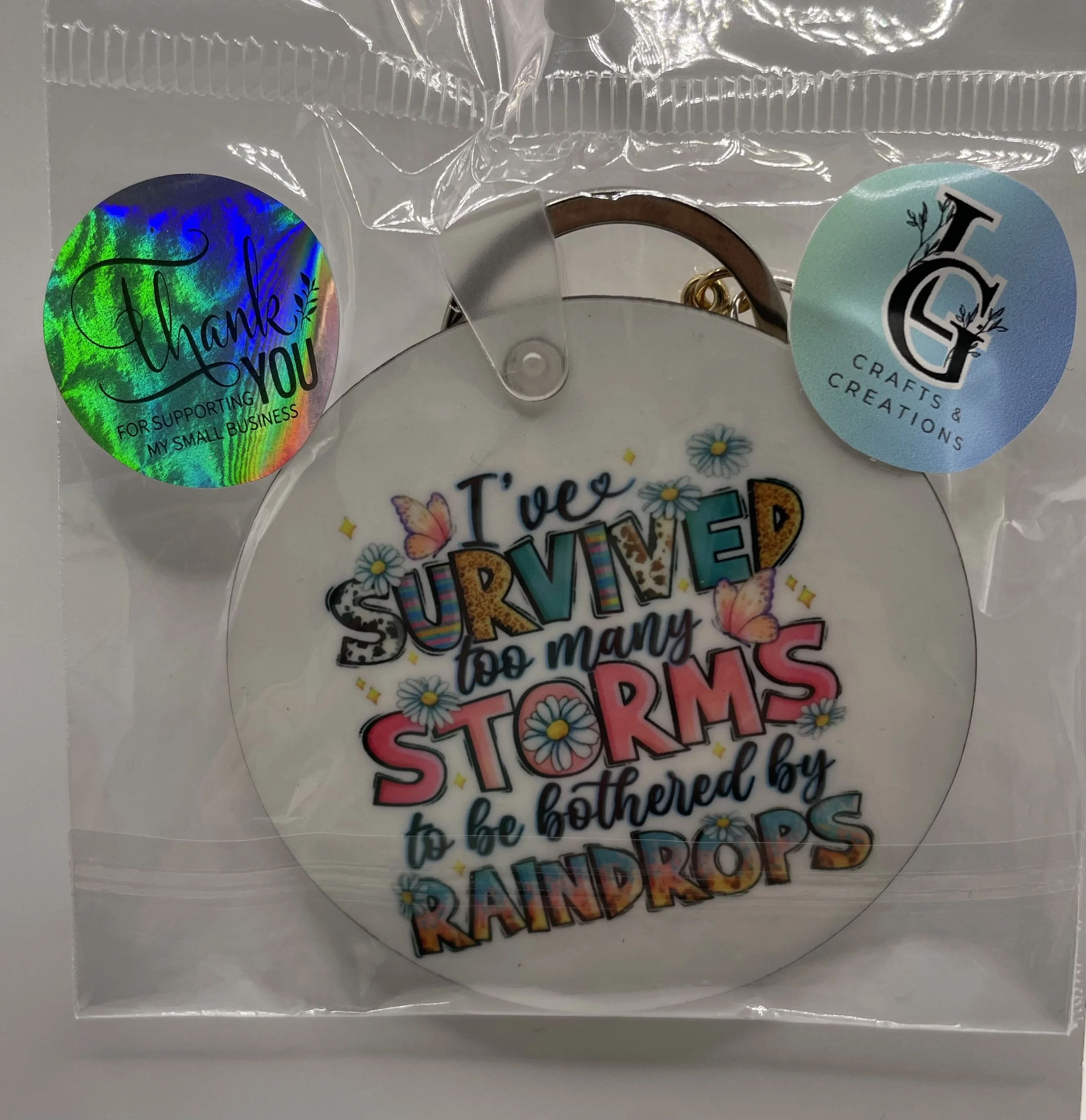 I've Survived Too Many Storms To Be Bothered by Raindrops