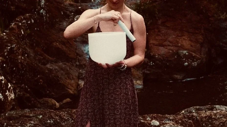 crystal singing bowl, restoration, yoga, relaxation, transformation, pilates