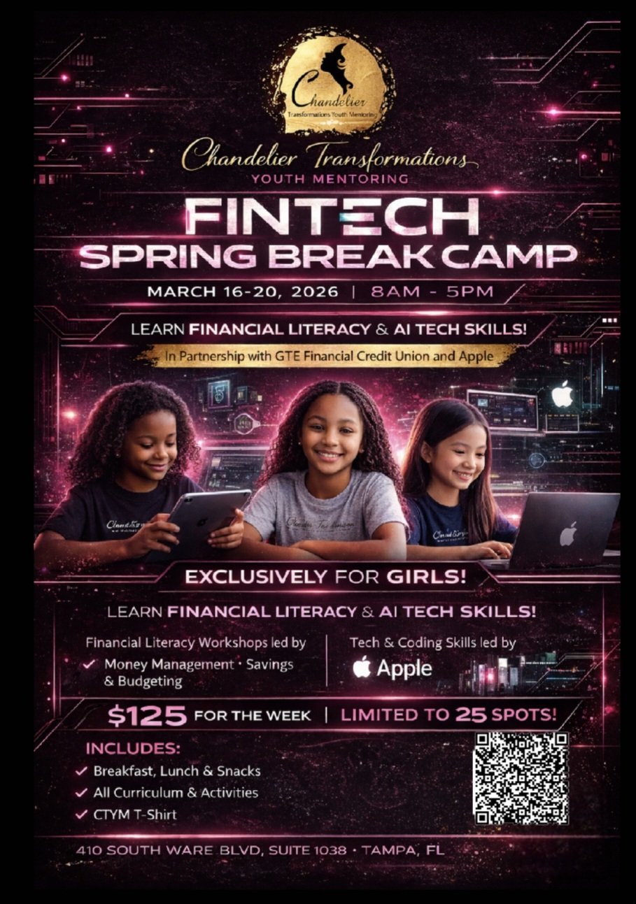 Girls-Only FinTech Spring Break Camp