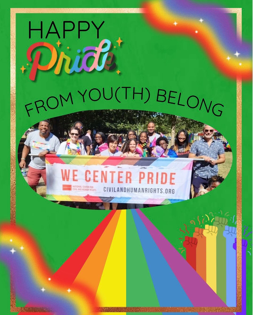 Happy Pride Month from YOU(th) Belong!!🏳️&zwj;🌈🏳️&zwj;⚧️

We wanted to kick off Pride Month with a special appreciation to our visual storyteller and fierce ally, Solange Tran. She said, &ldquo;Being an ally means getting to see my best friend blo