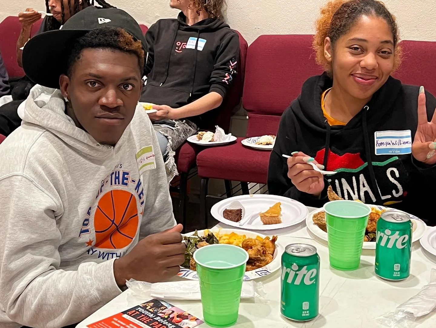 What a great time tonight celebrating our YOU(th) Belong programming at Neighborhood Church: Food, Fun, and Friendsgiving. 

Join us on December 9th for YOU(th) Belong&hellip;At the Party. Use the link in the bio to rsvp.

#friendsgiving #youthbelong