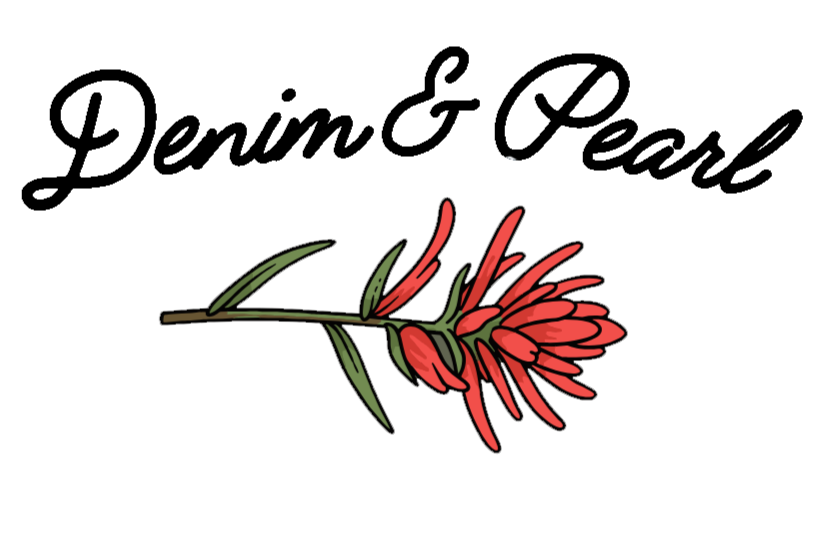 Denim &amp; Pearl Handcrafted Silver Jewelry