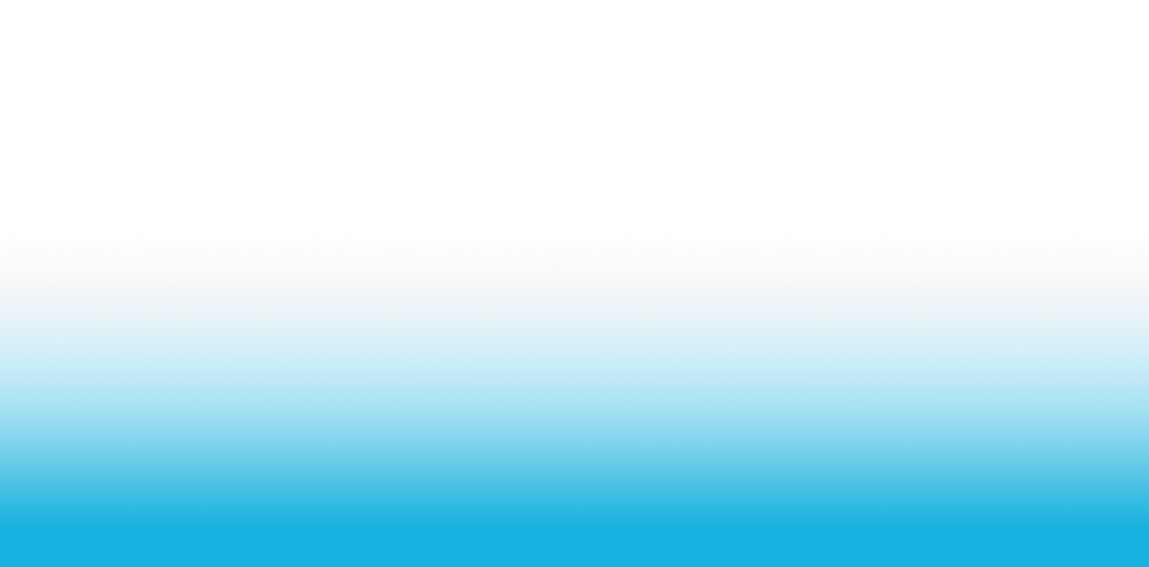 A gradient background transitioning from black at the top to bright blue at the bottom.
