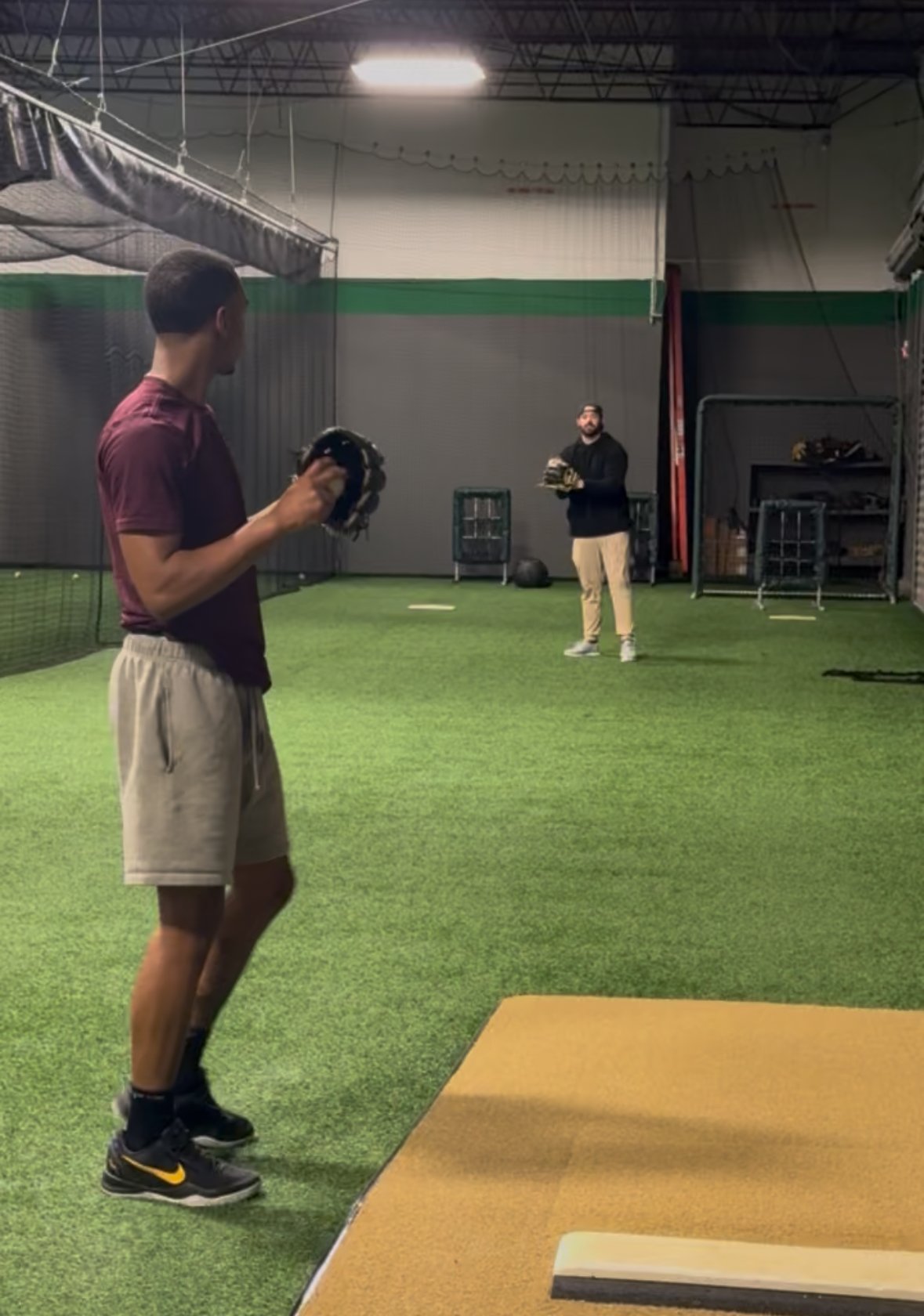 Monitored throwing programs