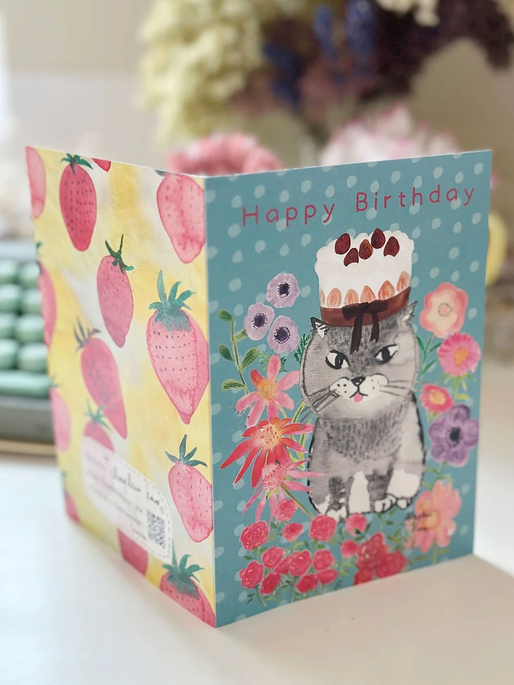 Greeting Card – I Love Strawberry Shortcake