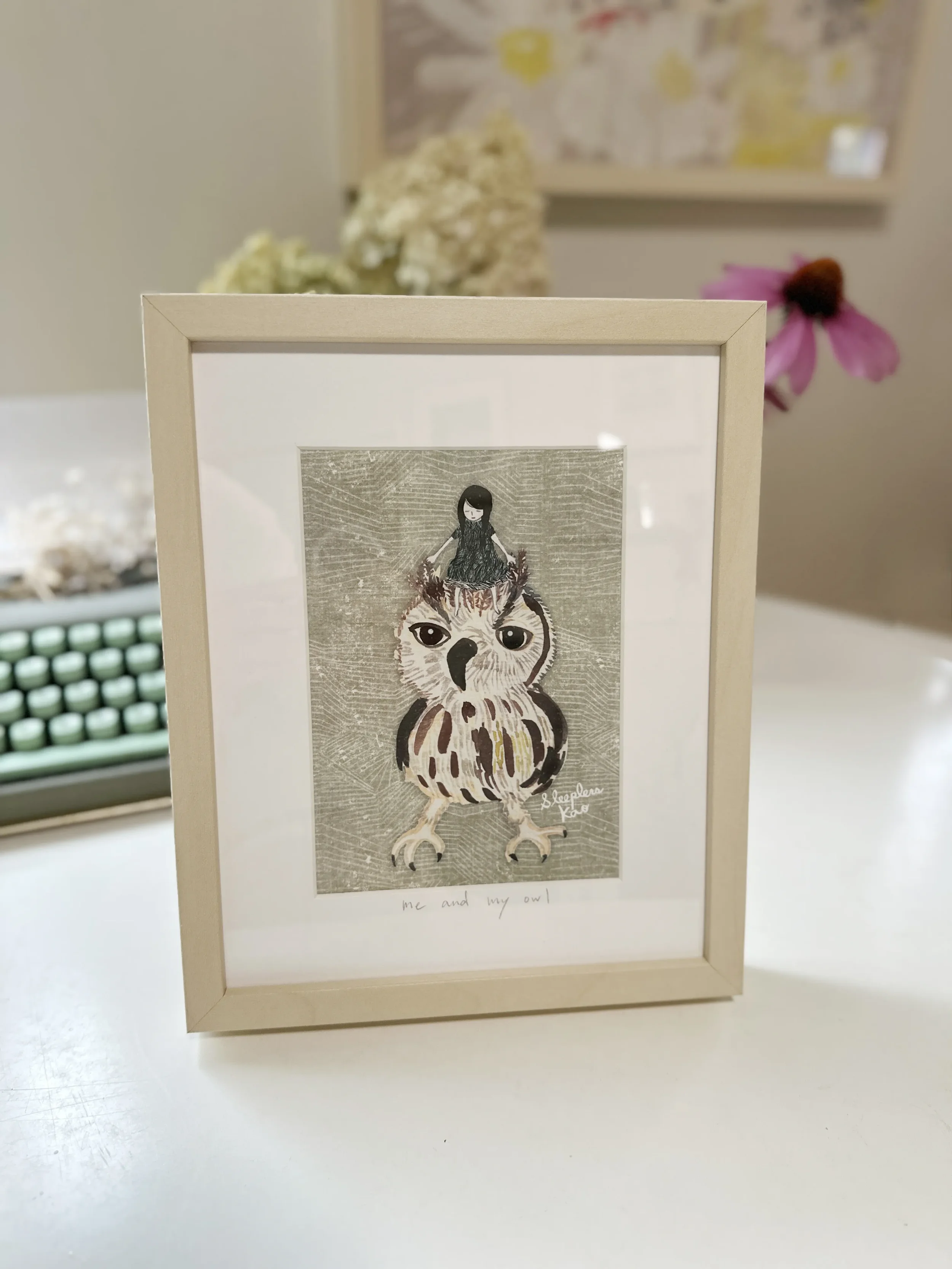 Print – Me and My Owl