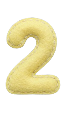 Geometric drawing of an outline square with sections divided by vertical, horizontal, and half circle lines.