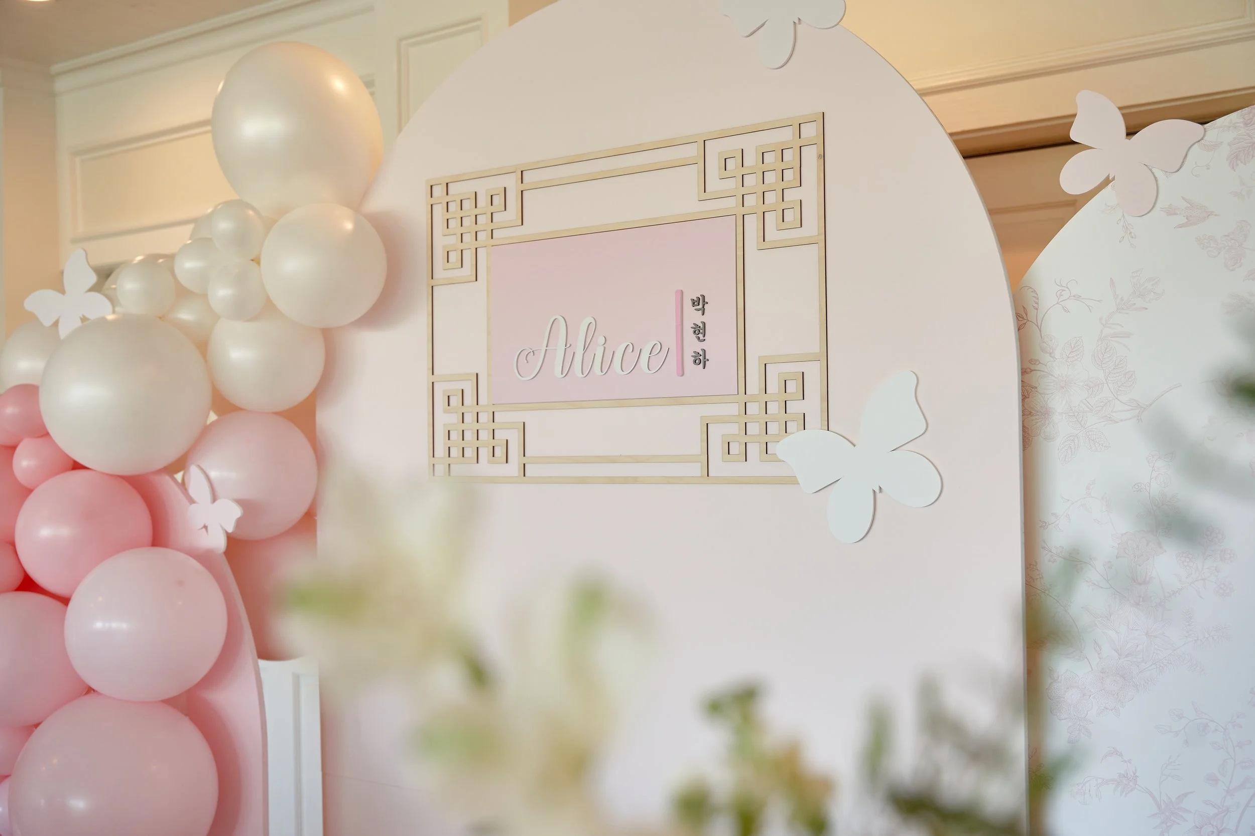 LA dol table styling Korean first birthday 돌잔치 setup