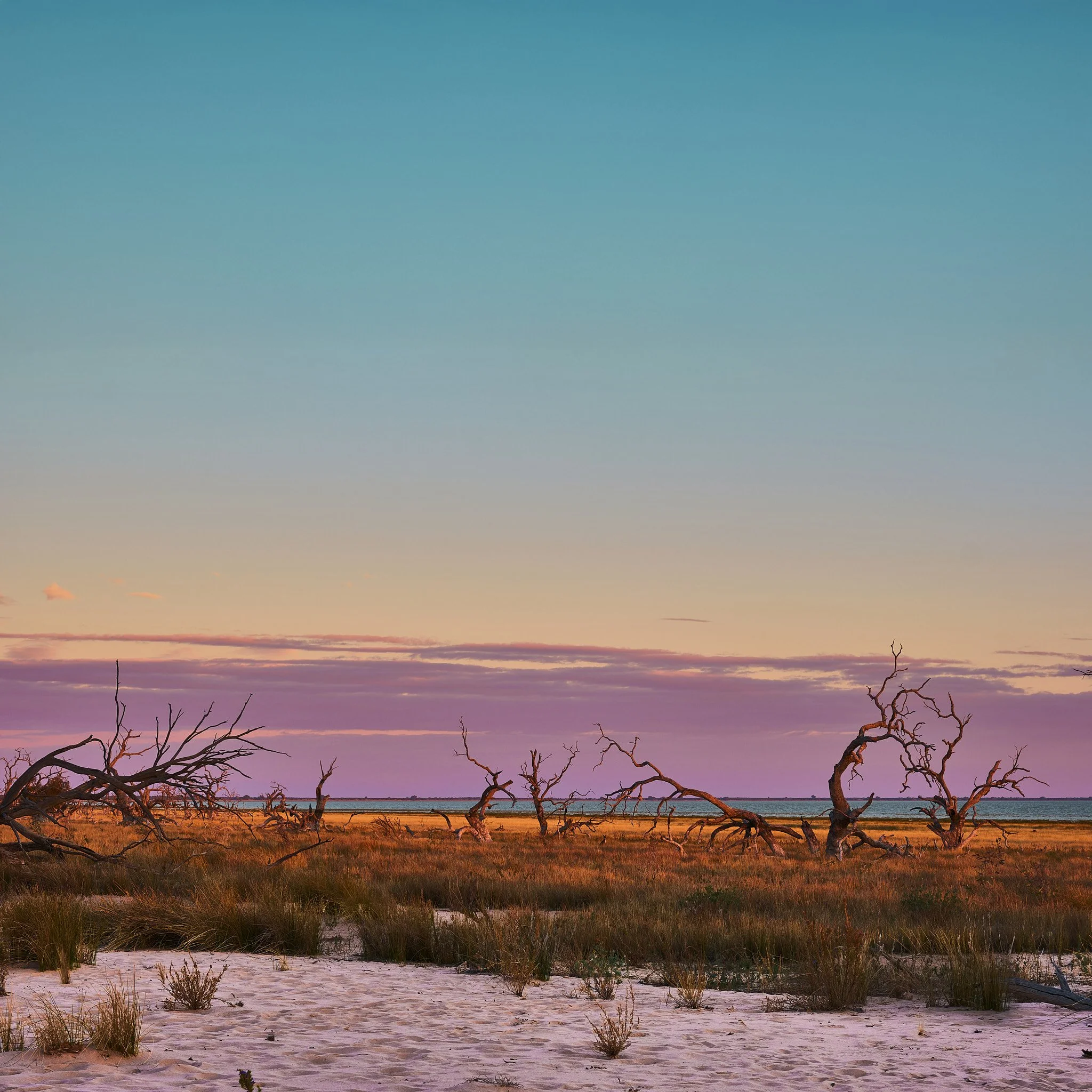 Menindee Cubed 3 x 30 cm fine art framed print Set of 3 Prints Framed in Timber under glass