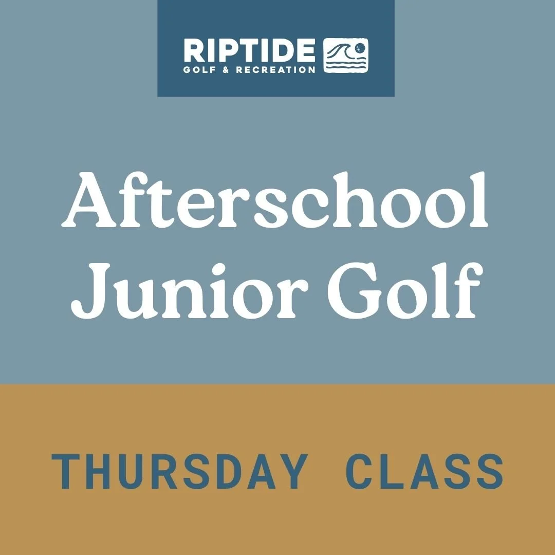 Afterschool Junior Golf - Thursday