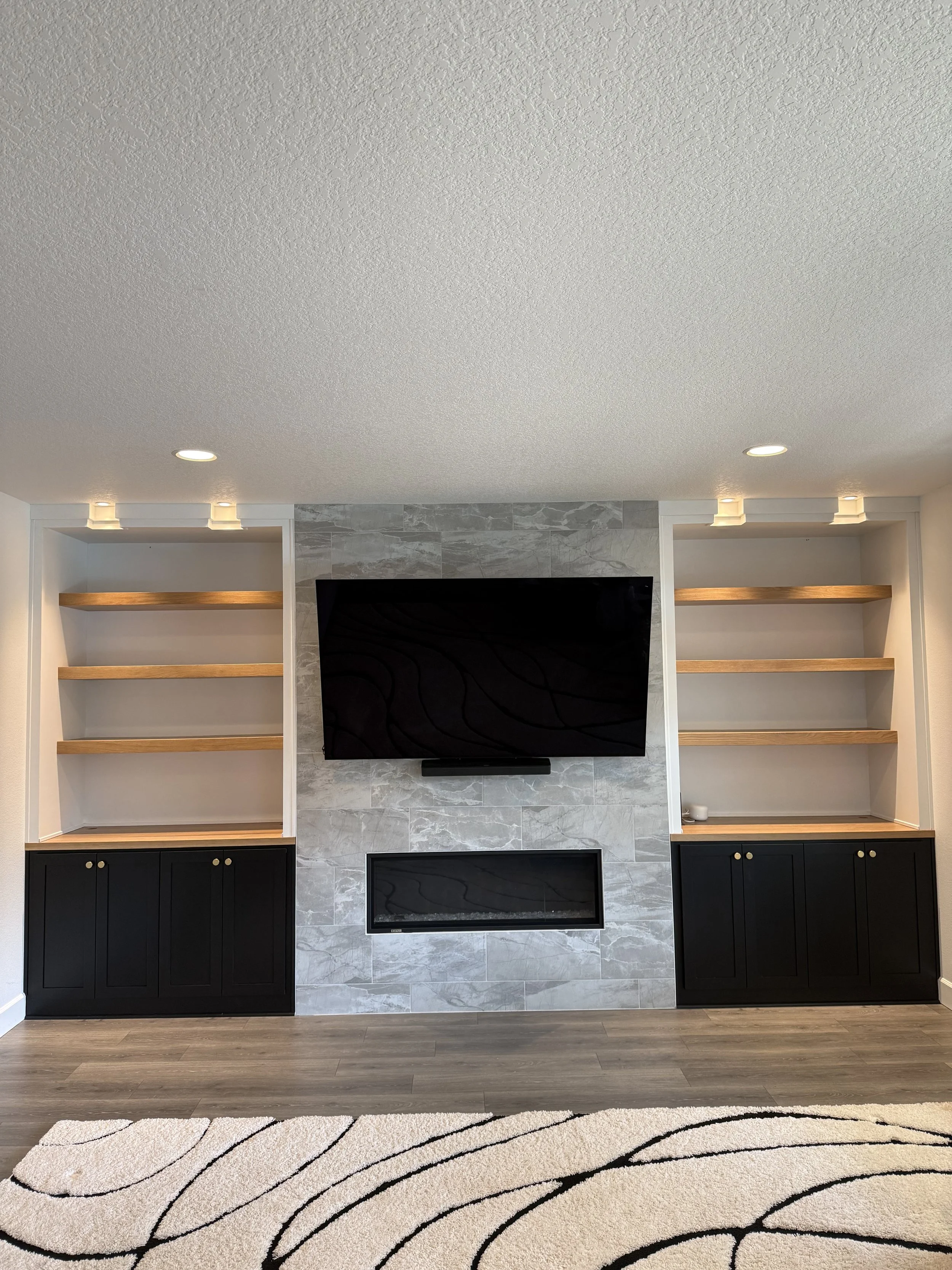 Fire Place Built-ins | Happy Valley 97015
