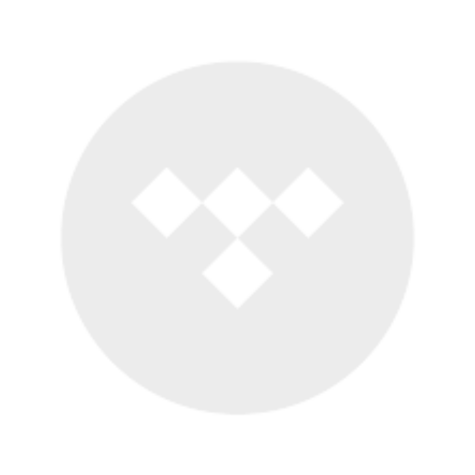 Tidal music logo, a close-up of a light gray and white round T with a smooth surface, on a dark background.