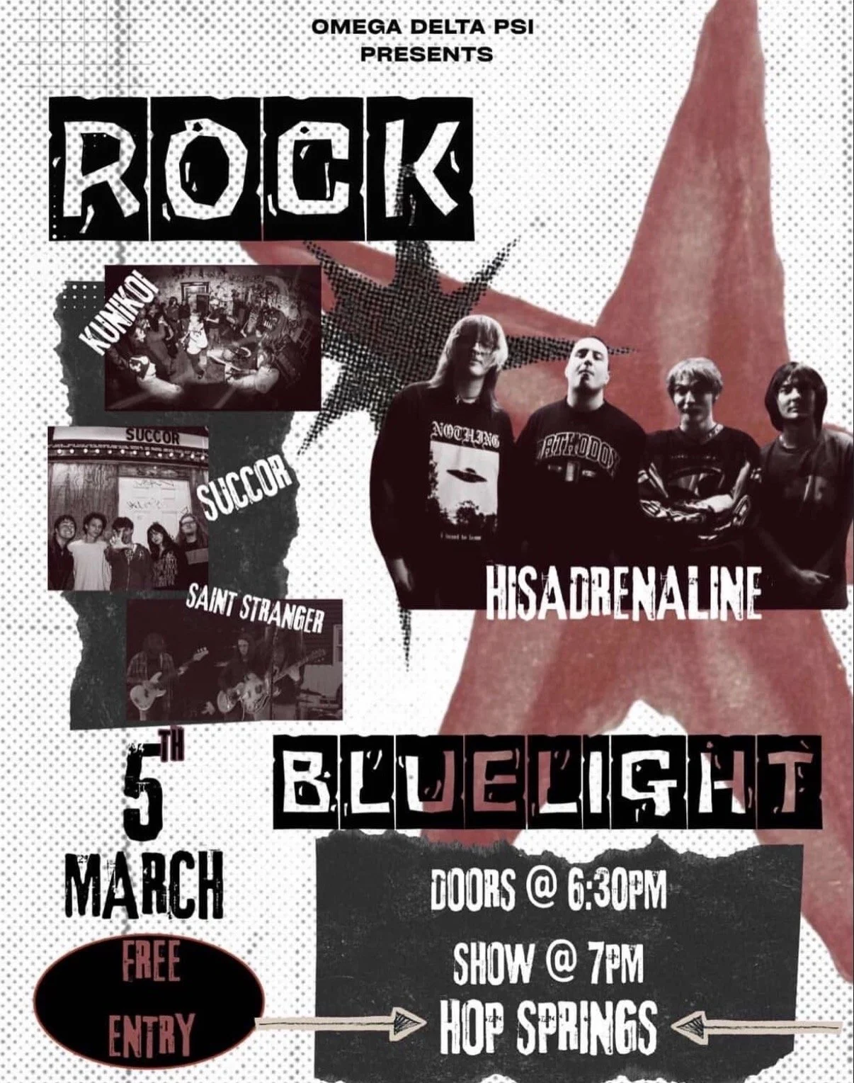 March 5 - Live at Hop Springs