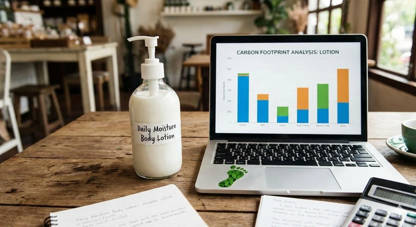 Carbon Footprint Analysis of a Mass-Market Body Lotion