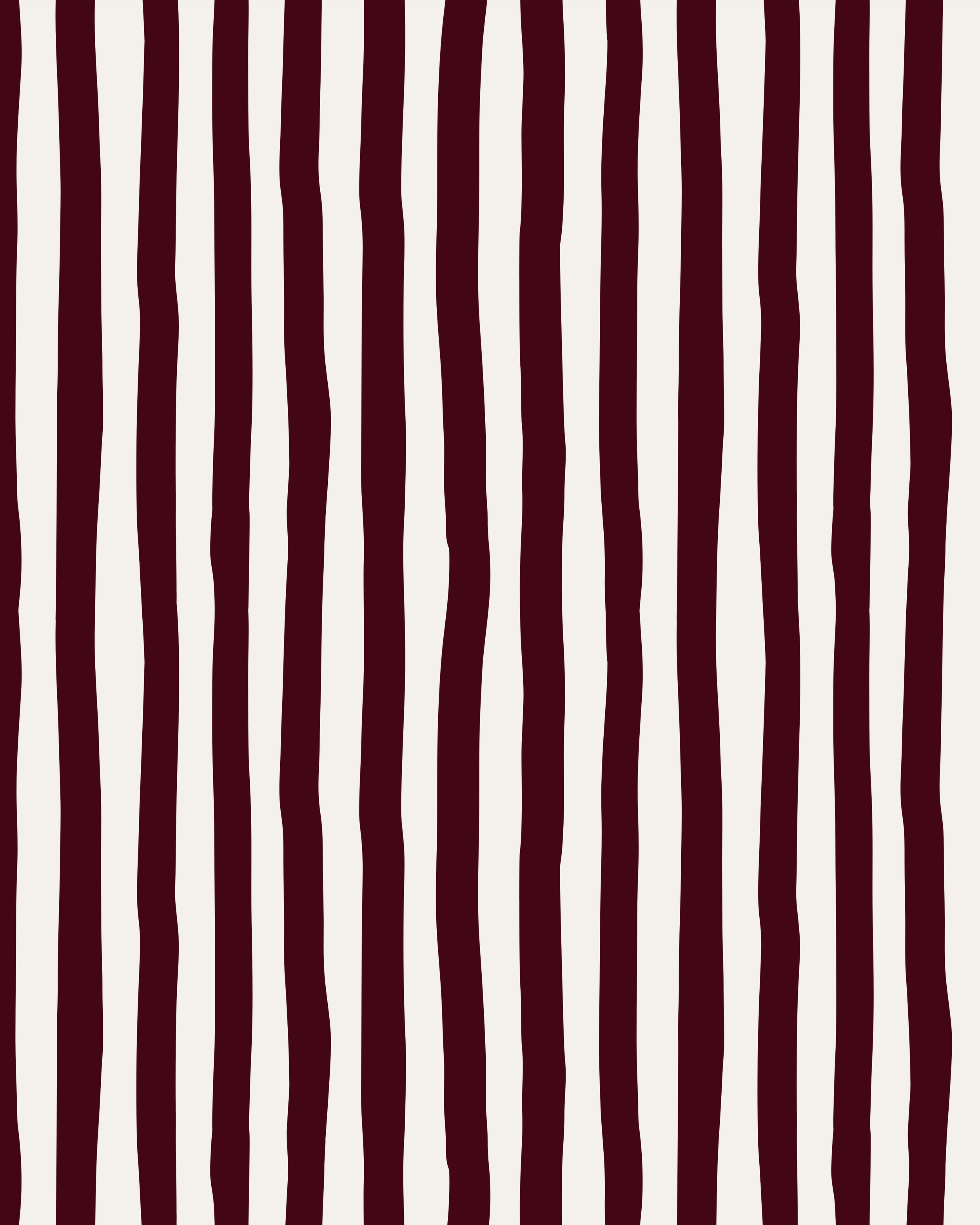 Vertical black and white wavy stripes pattern.