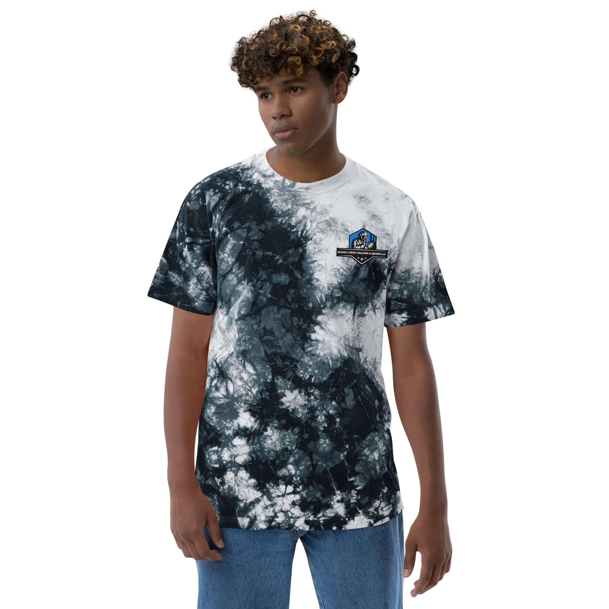 Unisex Oversized tie-dye t-shirt