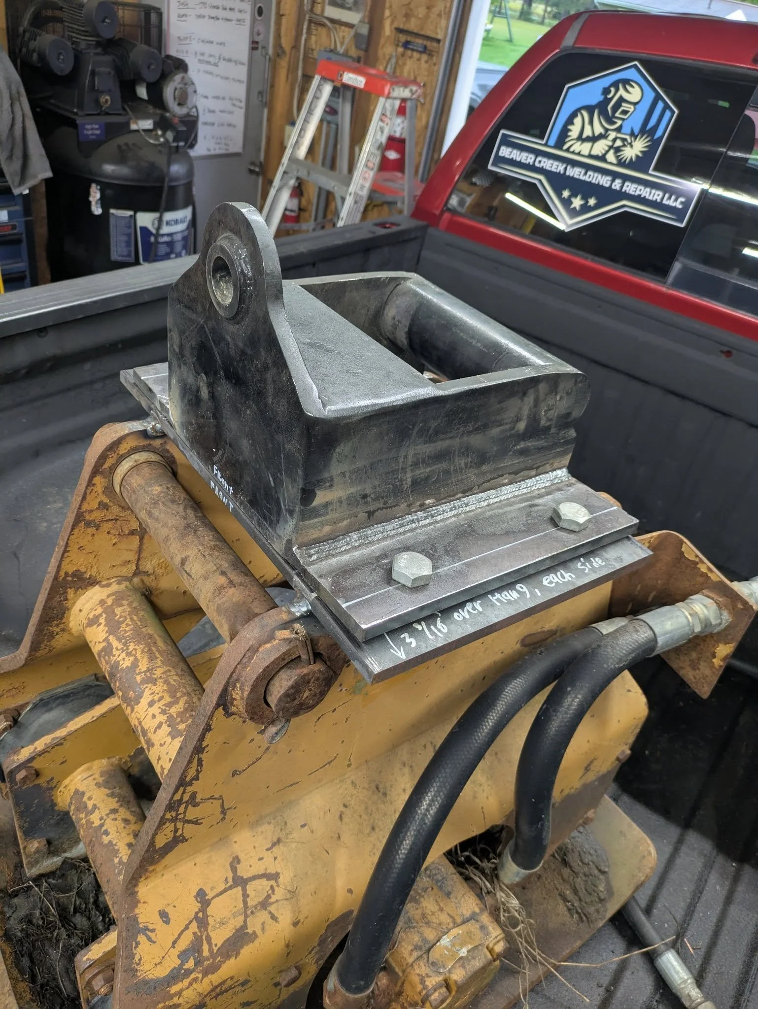 Removable Wain Roy Coupler 5/8" steel