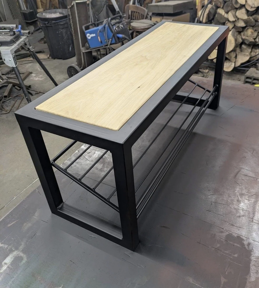 Handcrafted Shoe Bench