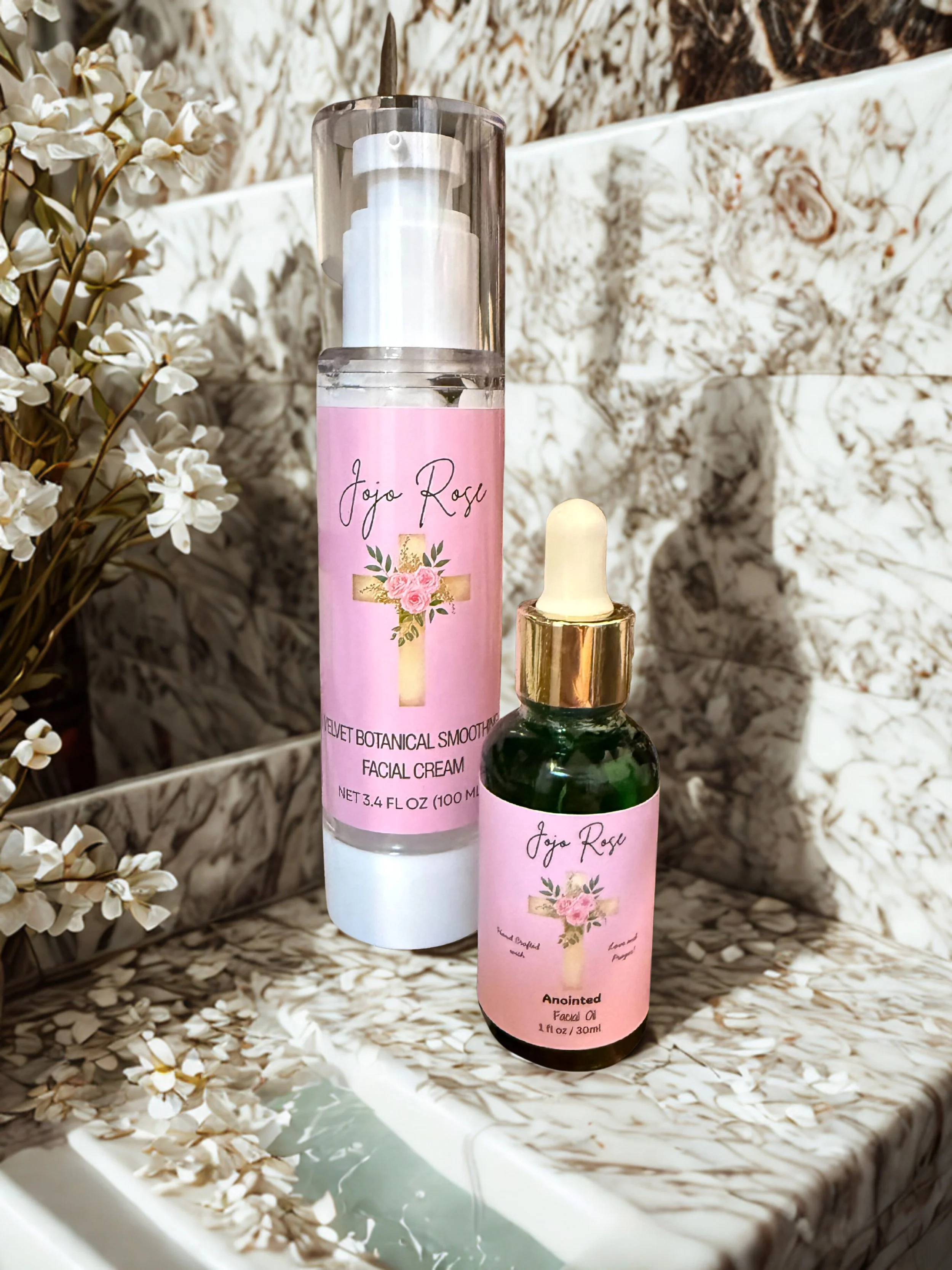 DISCOUNTED BUNDLE- Facial Cream and Anointed Facial Oil