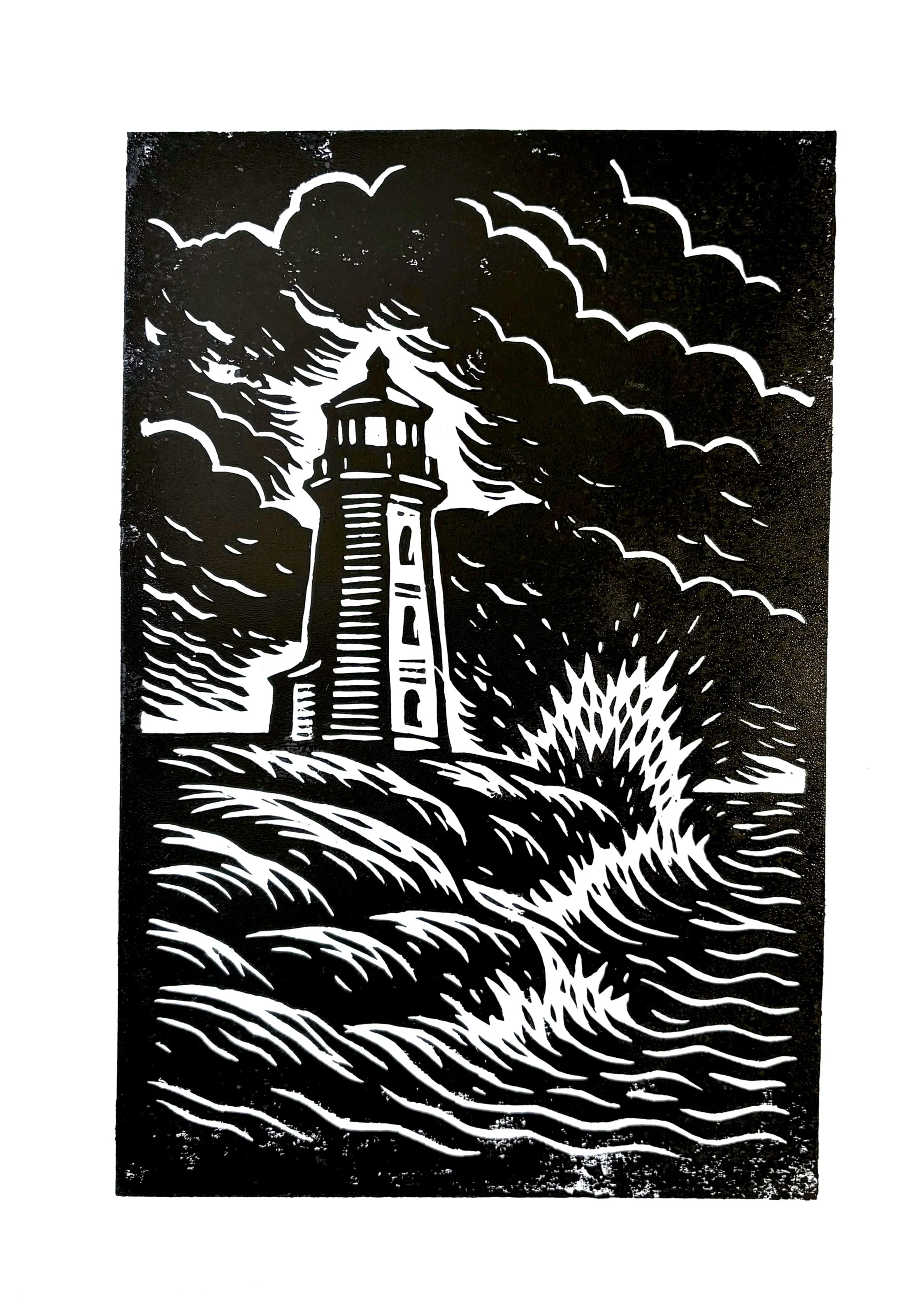 Lighthouse Storm