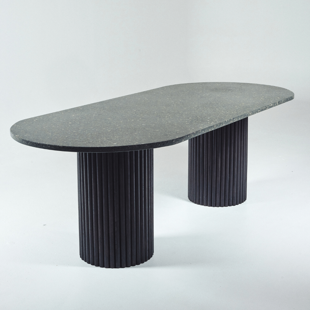 Pill Table — Terrazzo & Timber Dining Table
