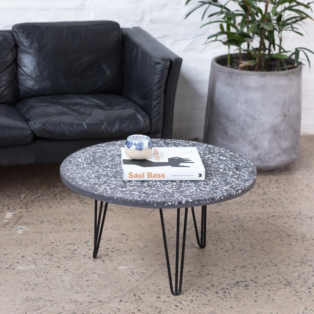 Three Pin Table — Terrazzo Coffee Table