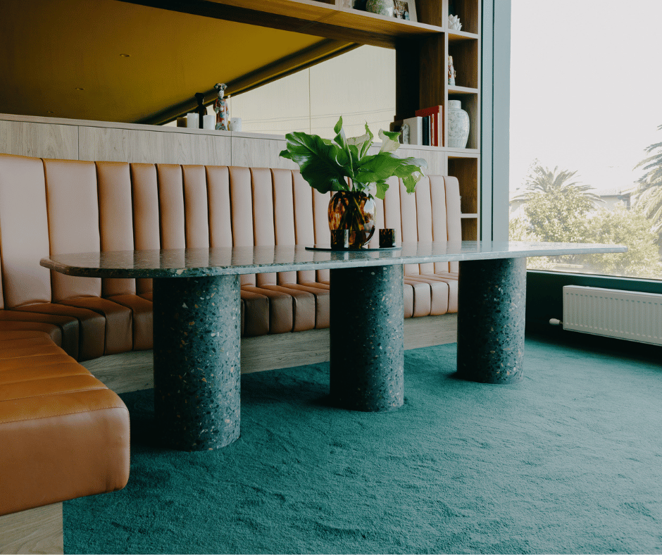 Pillar Table — Terrazzo Dining Table